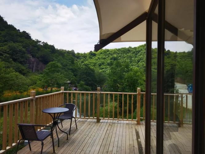 玻璃觀景房角度